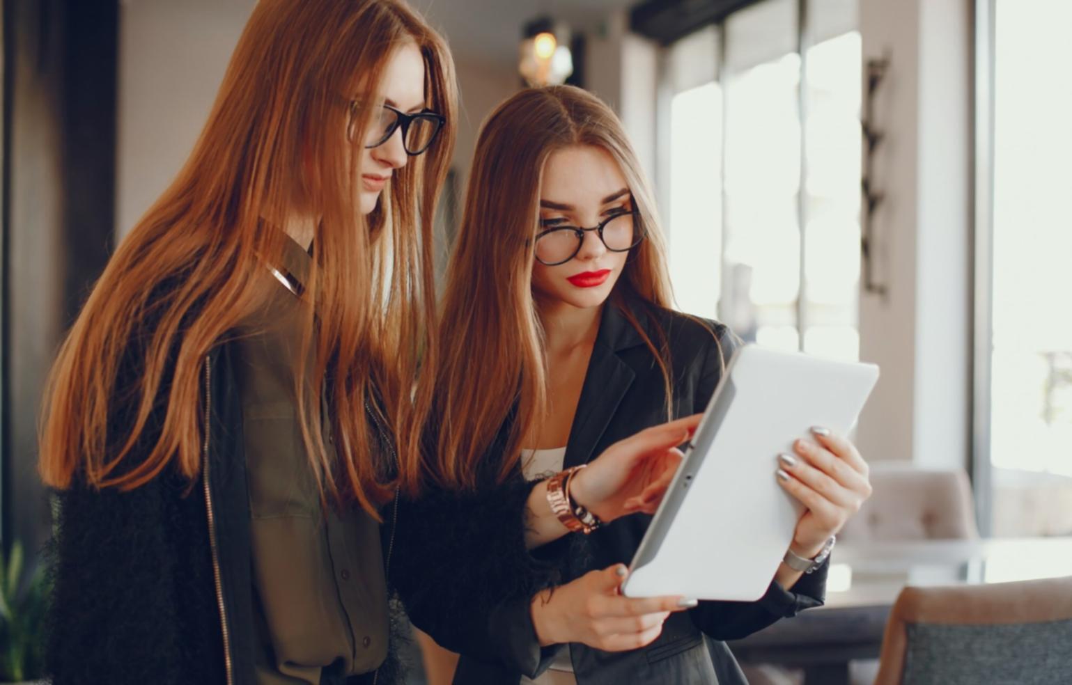 Corporate professional in business environment