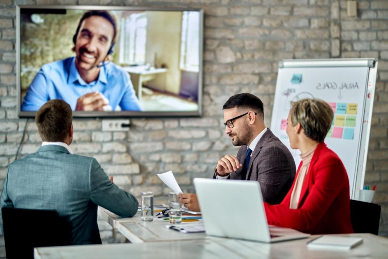 Business professionals engaged in authentic negotiation discussion